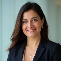 Retrato profesional de la Dra. Sofía Navarro