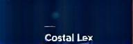 Logo de Costal Lex en color blanco